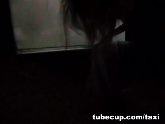 Cam spy taxi action with fresh pussy on stiff rod