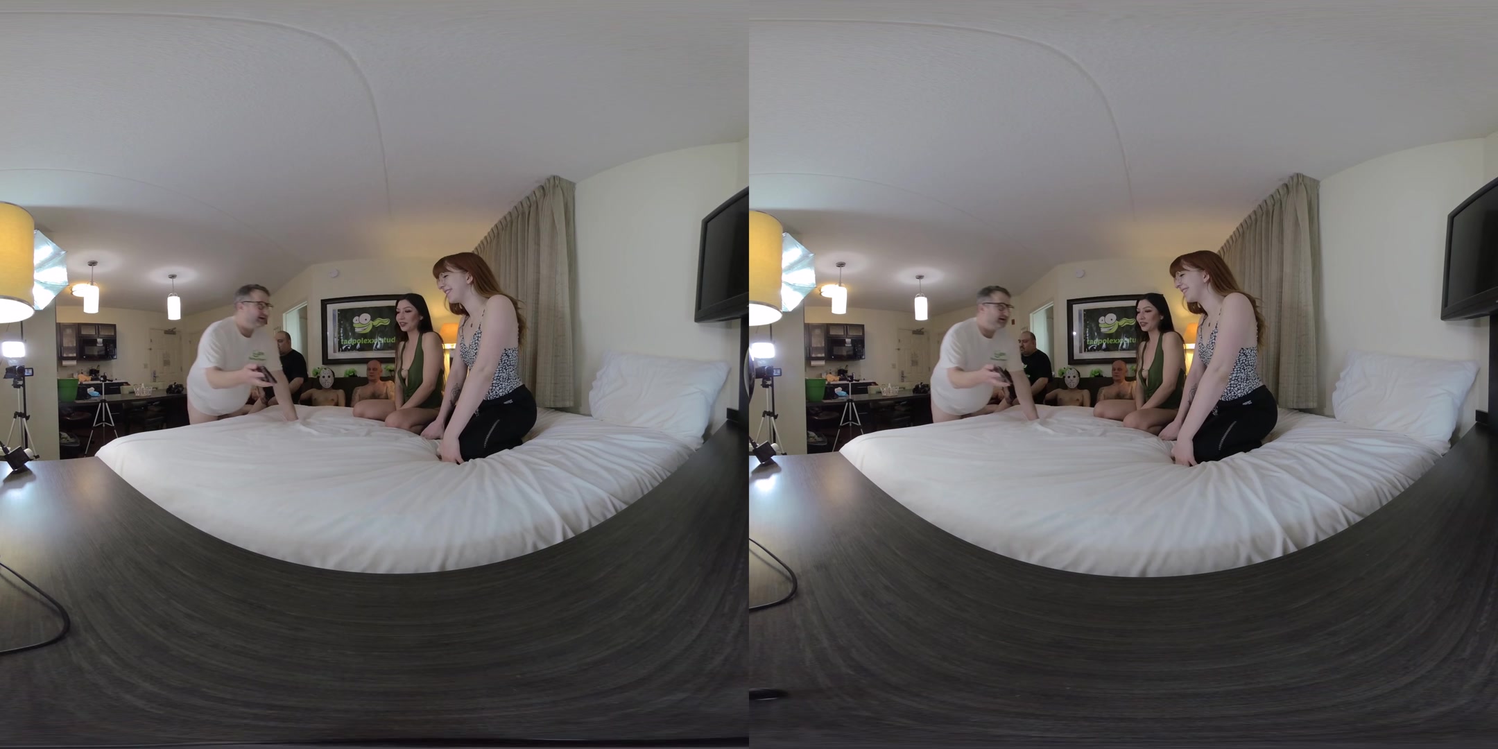 Camila Cano and Hannah Grace GANGBANG with 6 Guys - TadPoleXXXStudio
