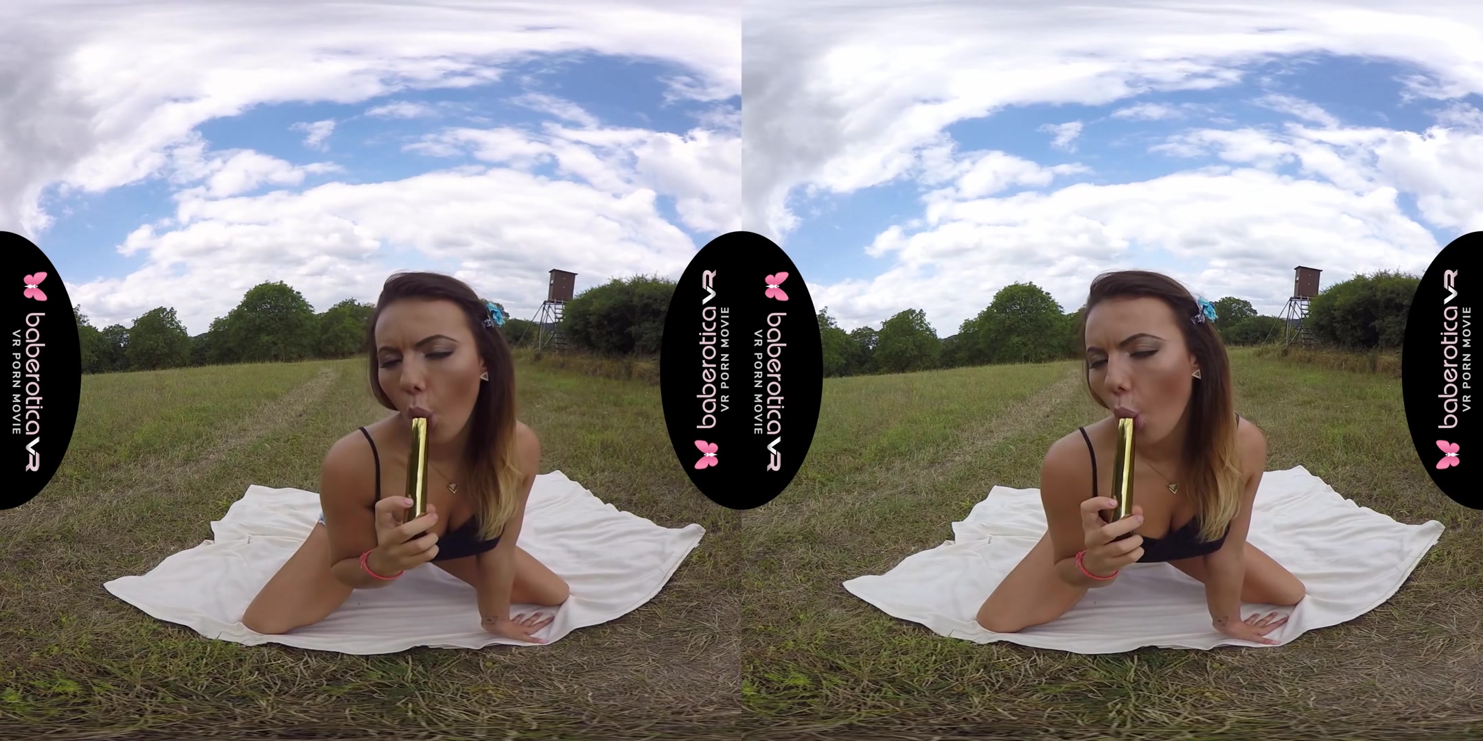 Vanessa Decker Enjoys Outdoor Fun With The New Toy - BaberoticaVR