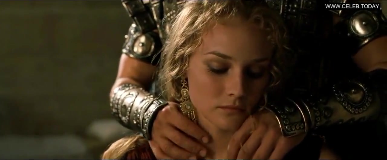 Diane Kruger In Naked, Topless Sex Scene - Troy 2004