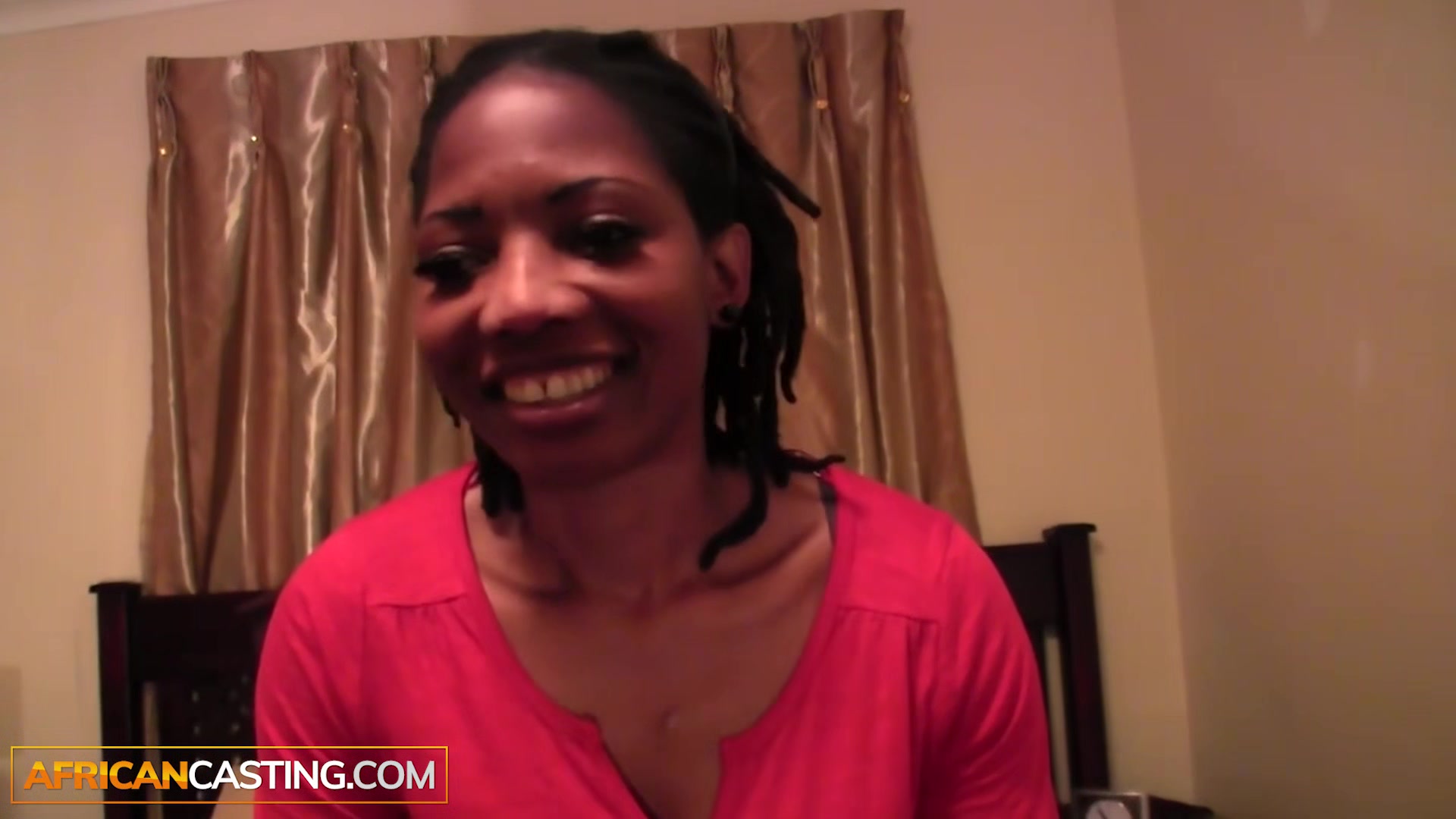 Natural Black MILF Anal by Big White Dick Fake Agent in Job Interview