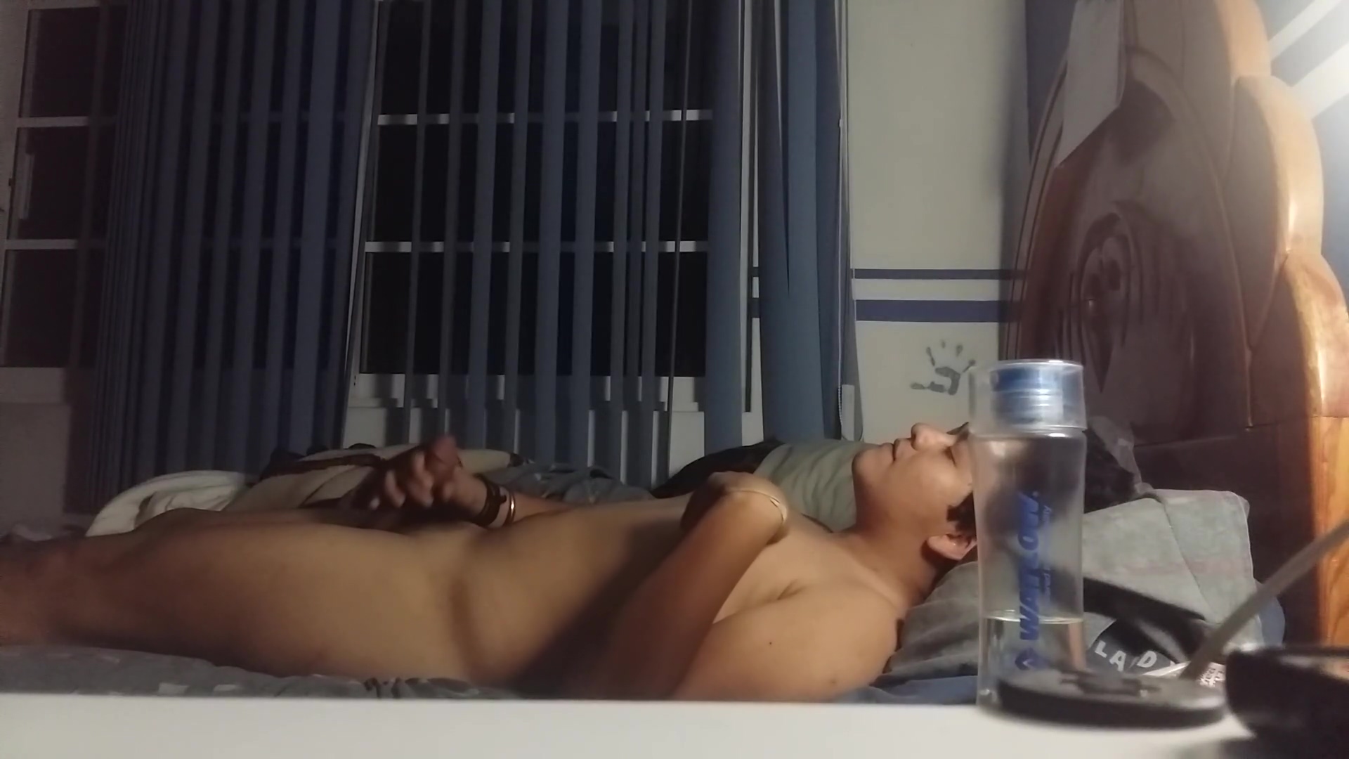 Jerking Off And Cumming In My Bed