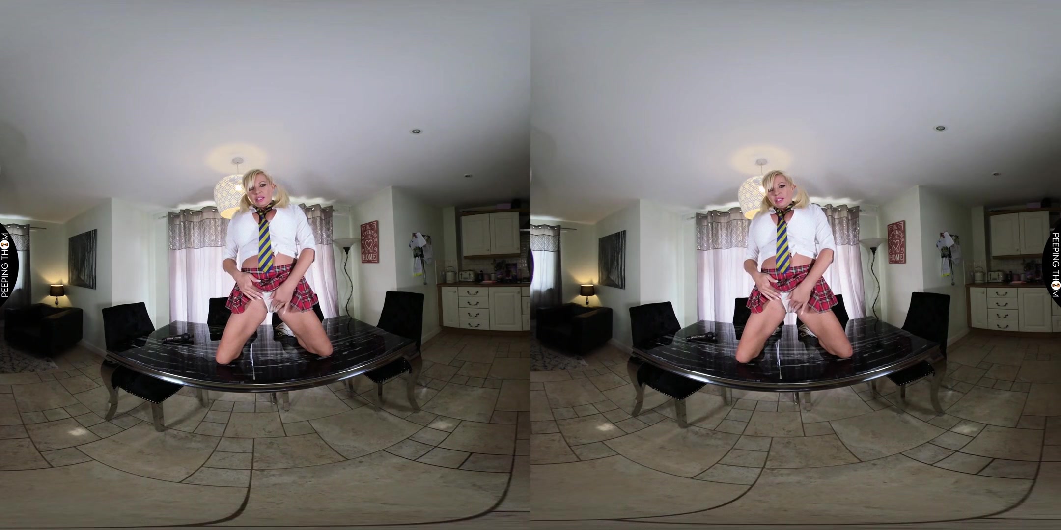 Watch Me Play - Naughty British Schoolgirl Solo