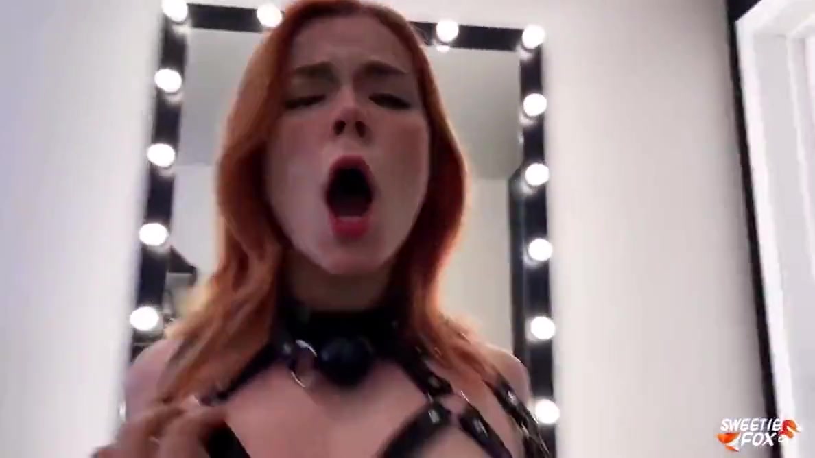 Stepdaddy Spankes Big Ass Redhead Hottie, Facefuck And Fucks