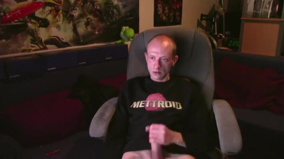 Gay After Work Maturbation With Cum Load