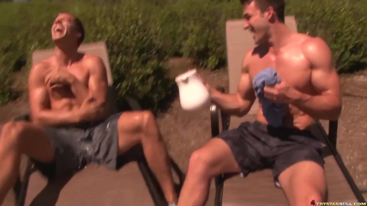 Wet And Wild Adventures In The Garden - Trystan Bull And Brandon Lewis