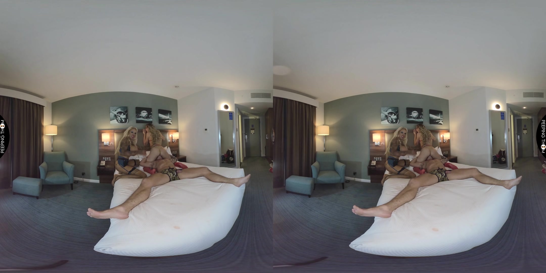 Sophie Anderson and Missy Milla - Spit Stepsisters - PeepingThom