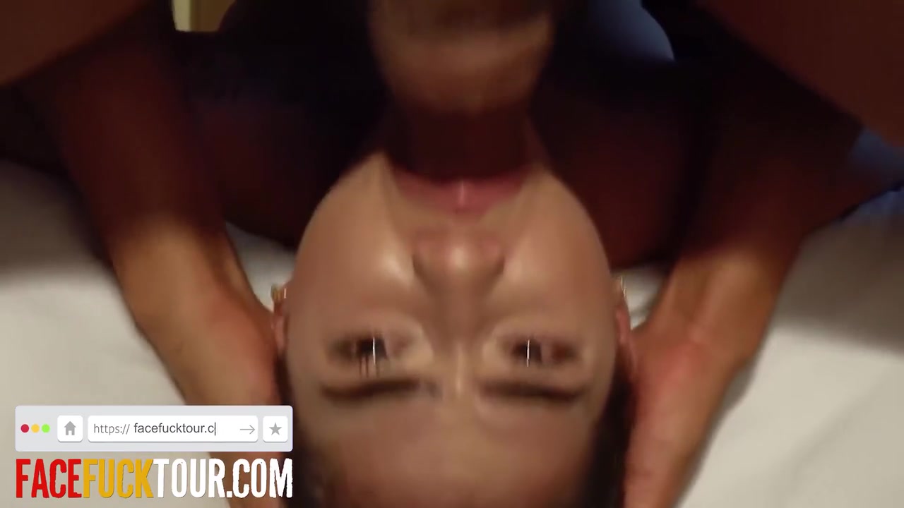 Amateur Slut Submitted And Dominated By Her Big Dick Boss, He Rams Through Her Face In A Rough Deep Throat Hard Fuck