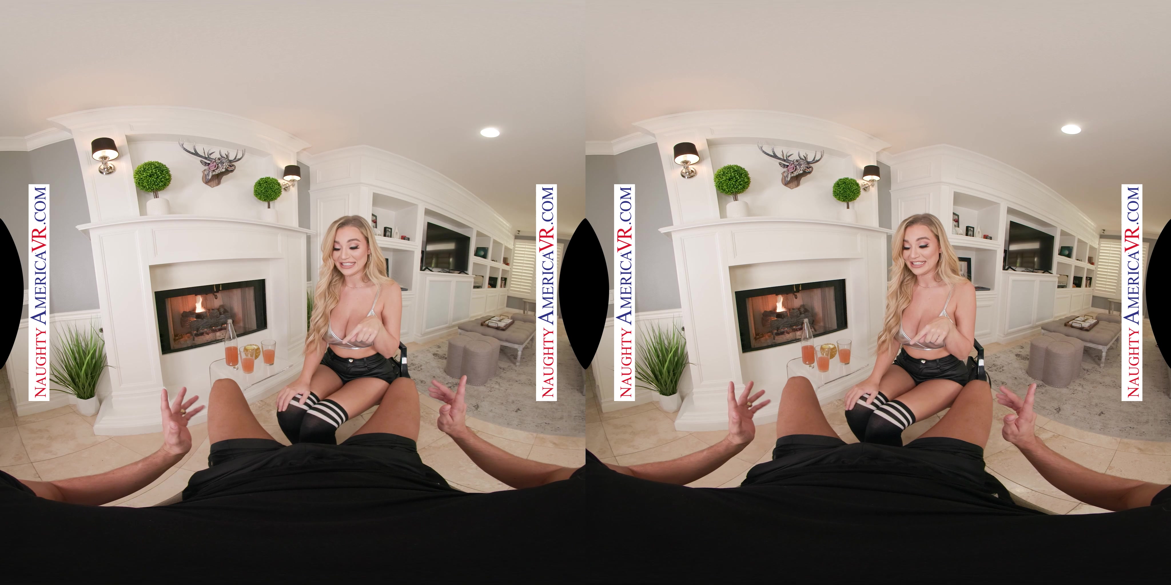 Blake Blossom may not know much about football but she is an expert on swallowing cock