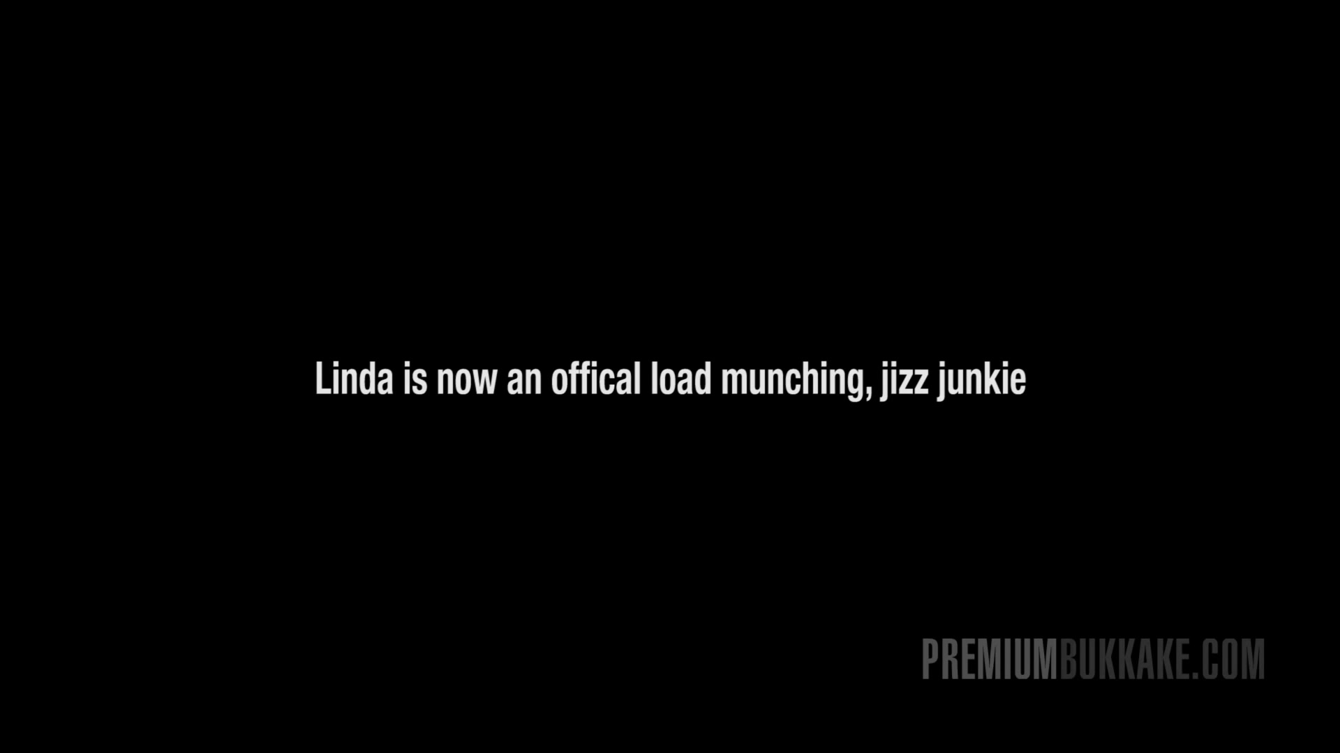 Premium Bukkake - Linda swallows 57 huge mouthful cumshots