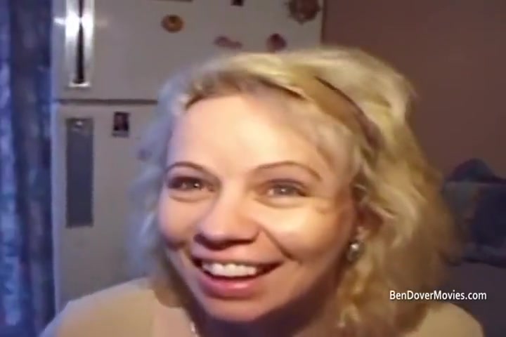 Very Horny Housewife Julie Blowjob
