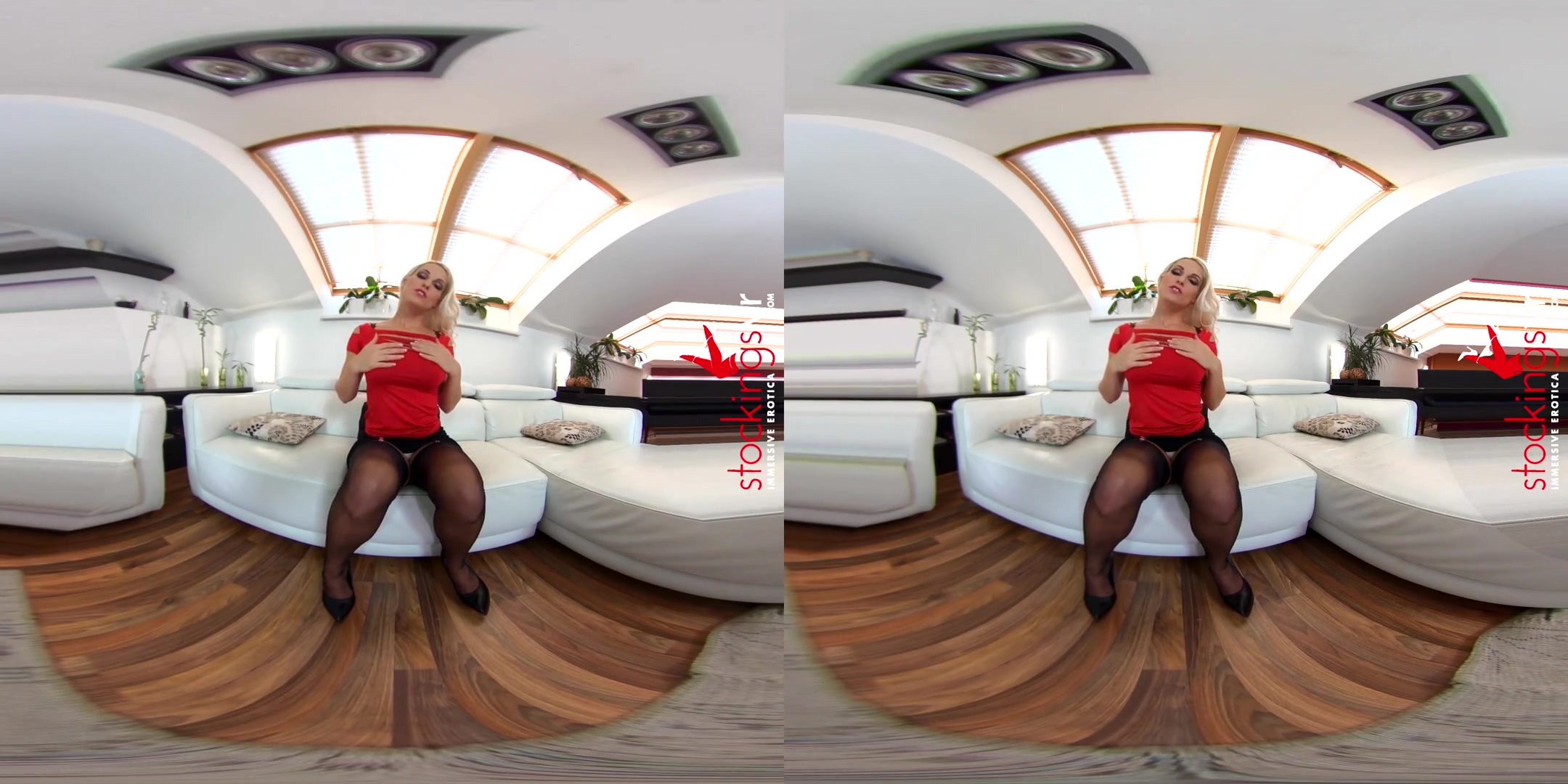 Blanche Bradburry in Lick My Ass - StockingsVR