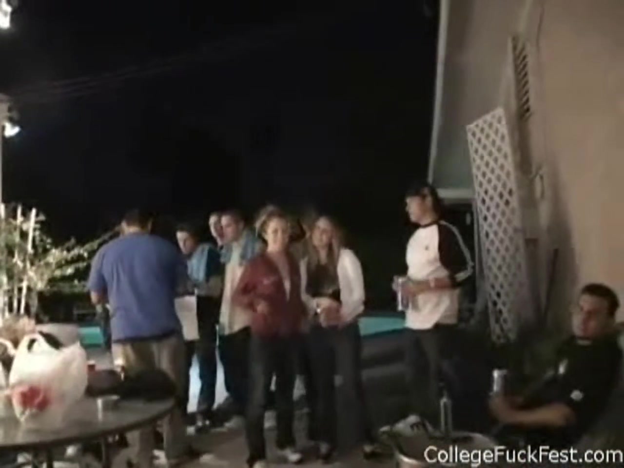 College threesome teen 18+ getting pussy fucked