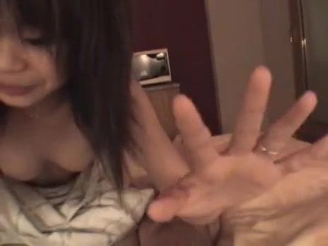 Beautiful tiny Japanese babe facialized and fucked