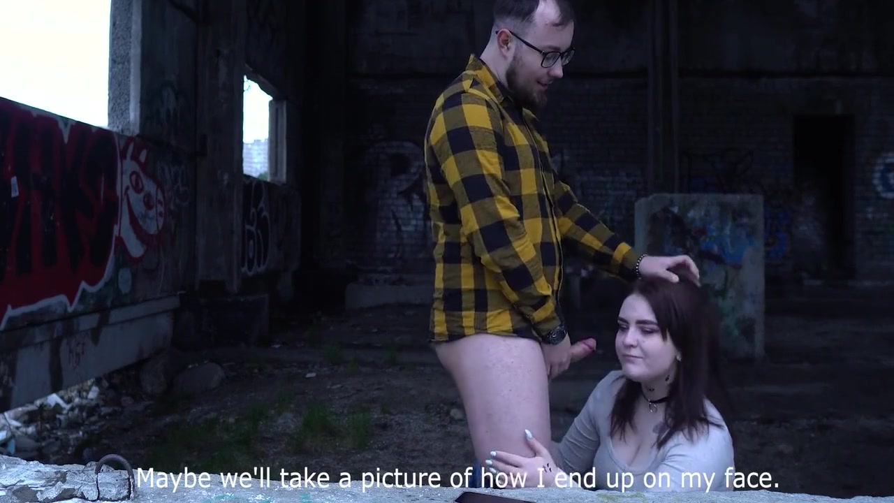 I Shoot On An Iphone How I Cum In Her Mouth On An Abandoned 7 Min