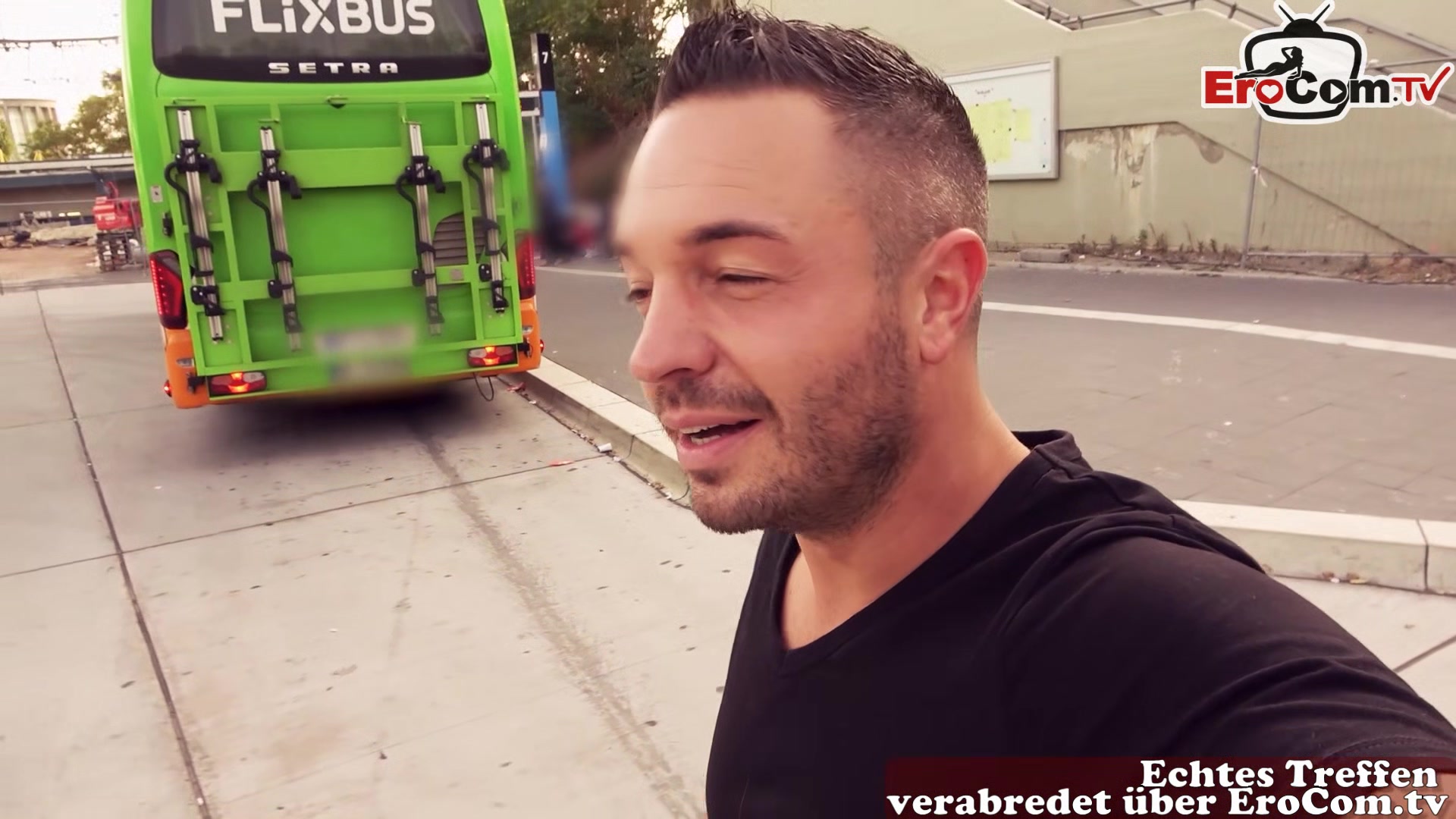 German skinny student teen 18+ public sex and pick up for EroCom Date pov