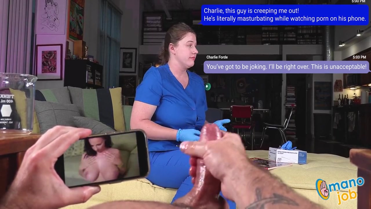 Charlie Forde And Riley Nixon - Nurse And Make Appointments Heated