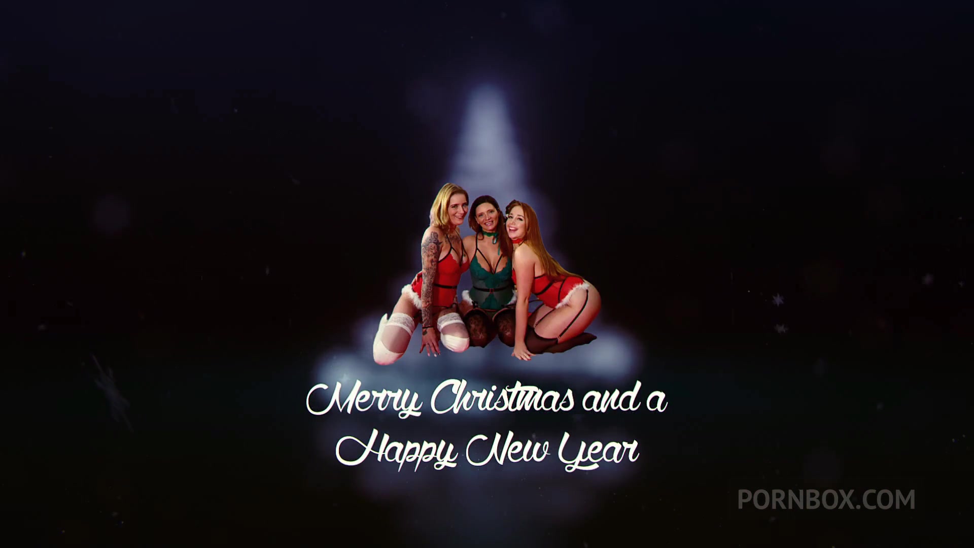 Xmas gangbang for Melody Pleasure, KimberlyX and Lisa Levefre - PissVids
