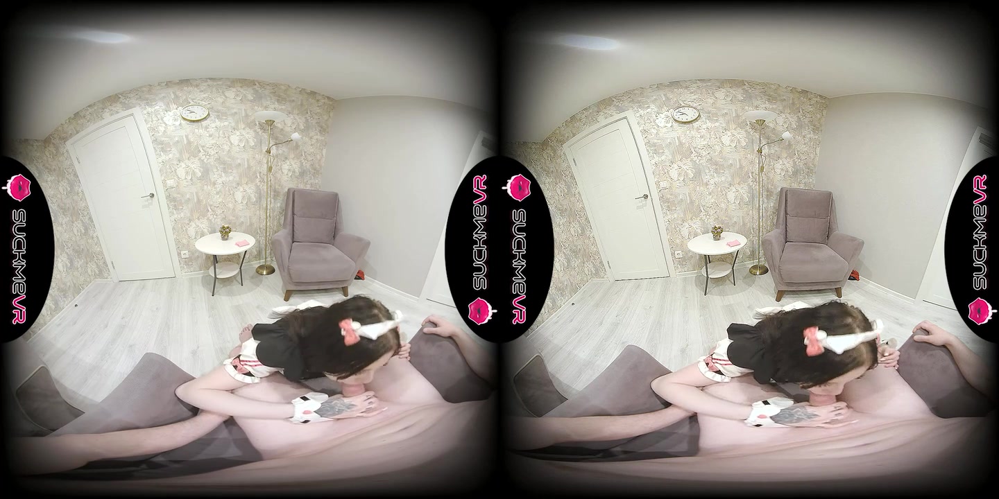 Sexy Maid, Anna Esman, Fucks And Blows You In POV VR - SuckMeVR