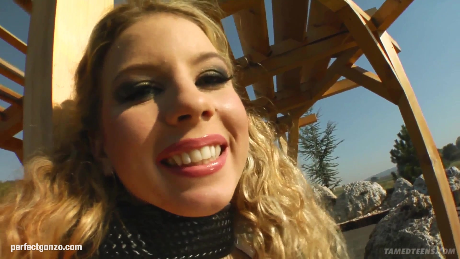 Bianca gets hard spanks on Tamed teens 18+