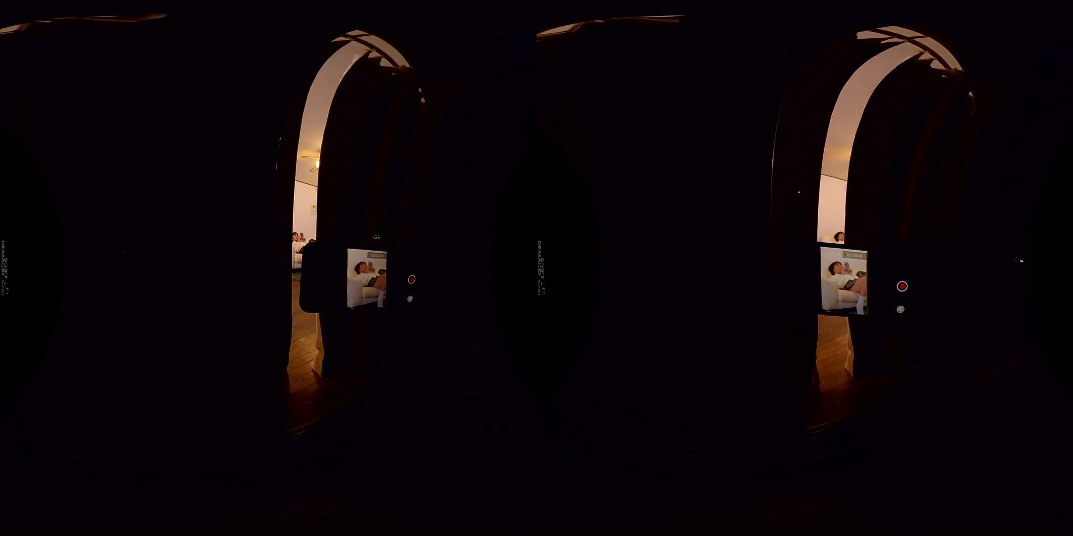 Zoomed-in Peeping VR 1 - Upskirt Downblouse