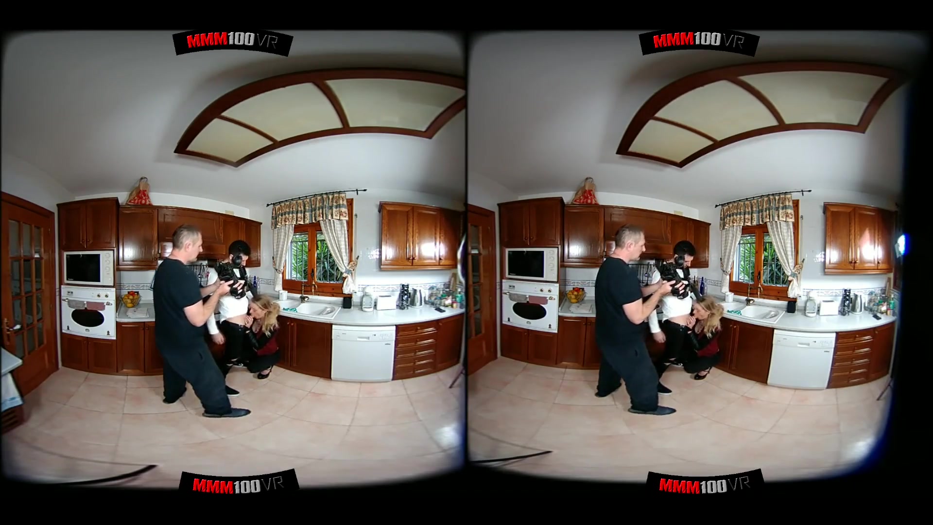 Melody Pleasure in Backstage: Housewife Gonzo Shooting - MMM100