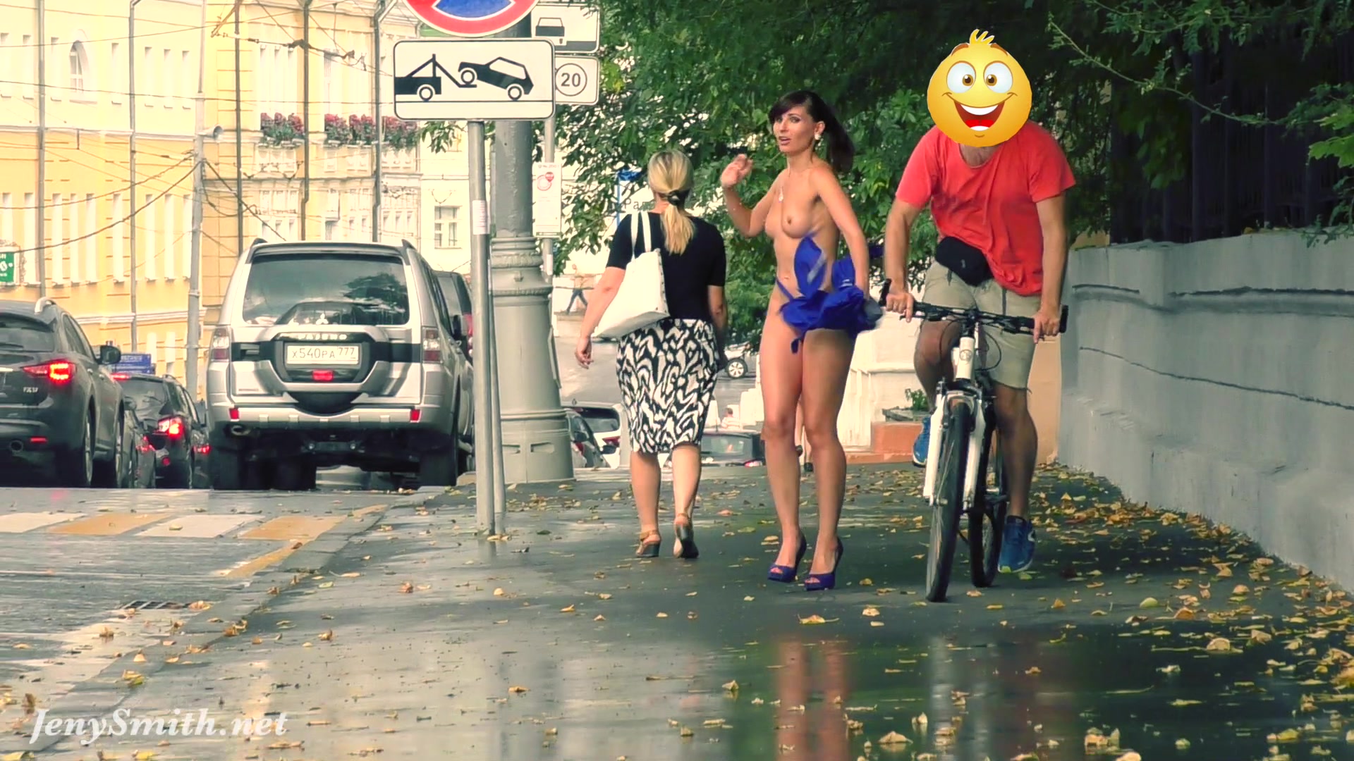 Captures Jeny Getting Repeatedly Stripped in Public
