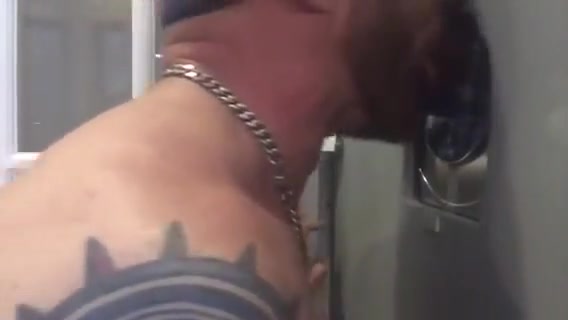 Philly Gloryhole Servicing Str8 Married Black Dick
