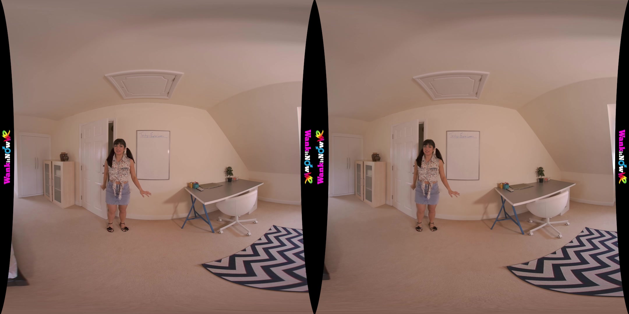 Sexy student 18+ featuring Lily Luxx - WankitNowVR