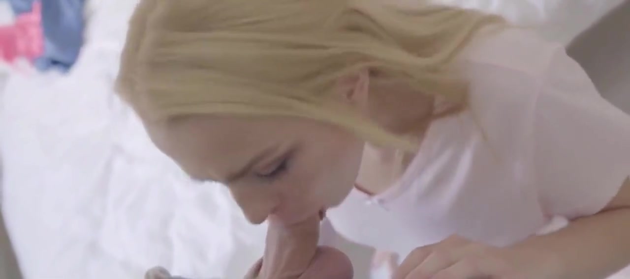 Slim Blonde teen 18+ Loves Big Dick And Creampie 12 Min