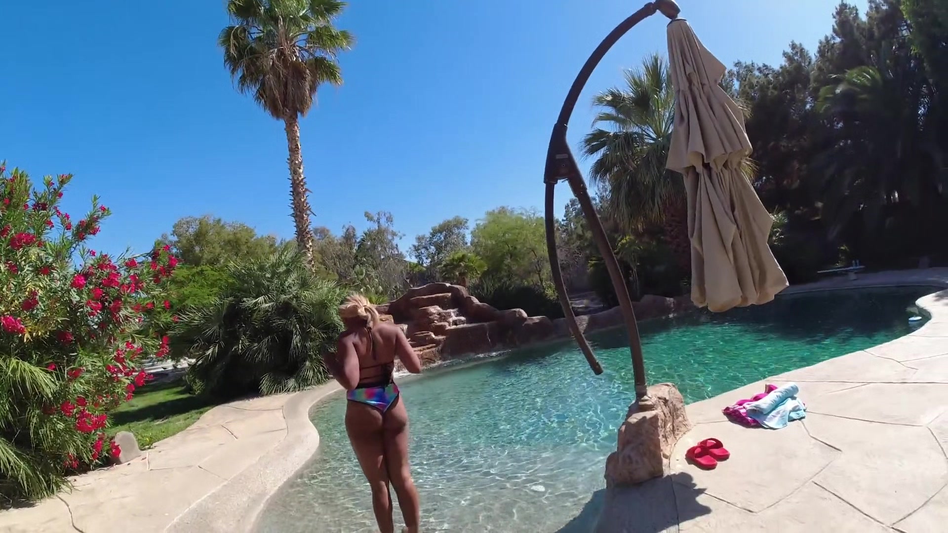 4k Superhot Lesbian Pool Fun With Nina Rivera And Sully Savage Pt1 - Superhotfilms