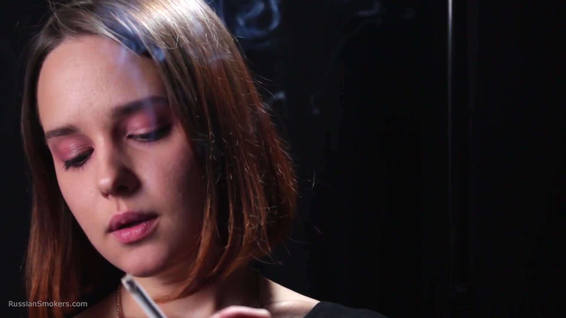 Dasha Is Smoking In The Studio