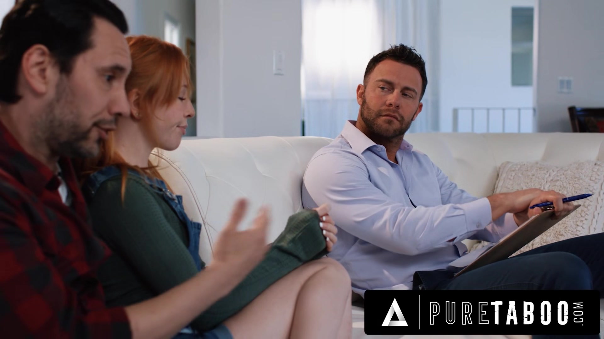 PURE TABOO He Shares His Petite Stepdaughter Madi Collins With A Social Worker To Keep Their Secret