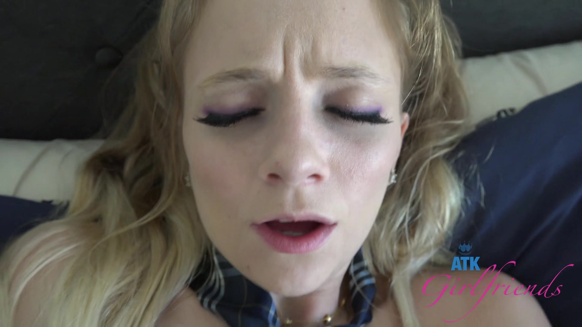 A Lesson For A Blond Slutty Teen