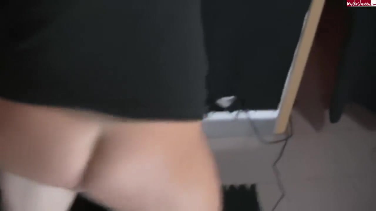 Analcreampie In Weiben Lackoverknees Mit Benmeybeck