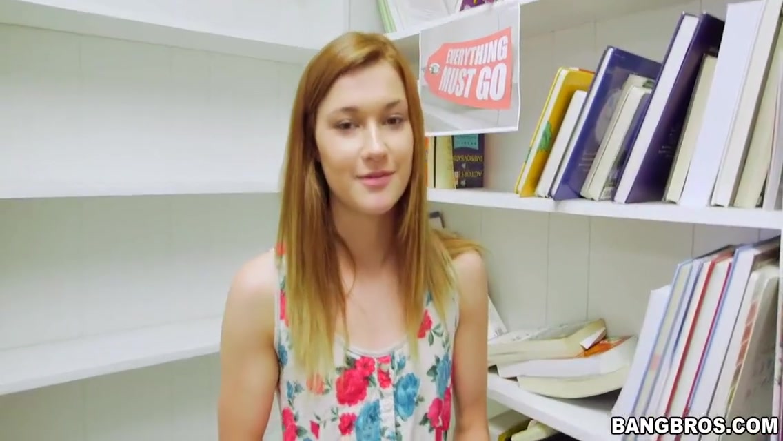 Tiny Redhead Sucks Your Dick In The Library Pov 5 Min