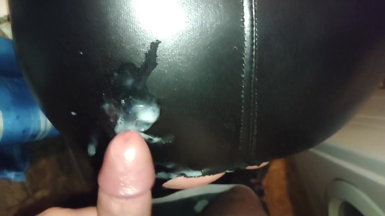 Of Cum On Horny Mommys Black Leather Pants