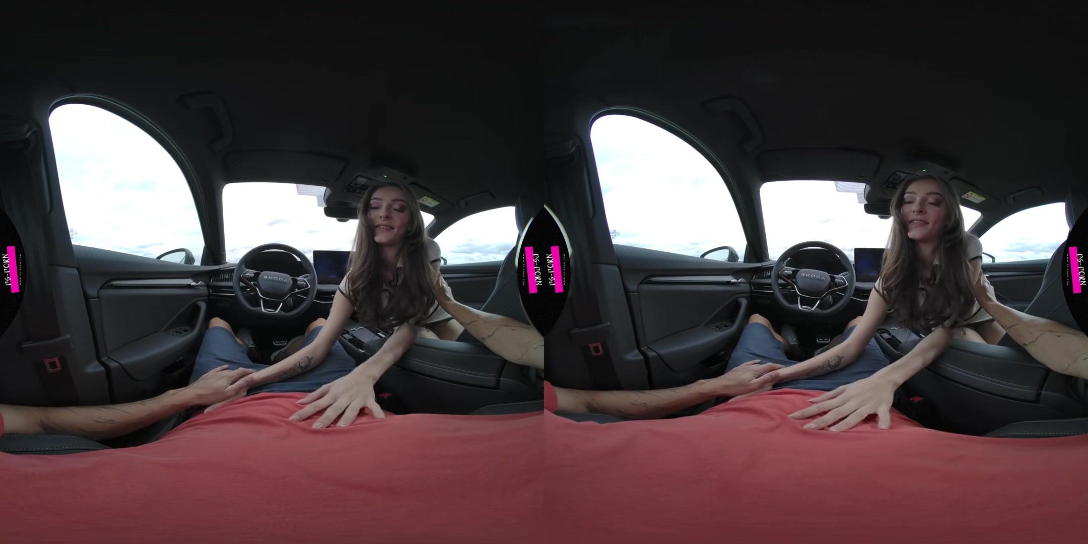 Sex In The Car With The Beautiful Becky