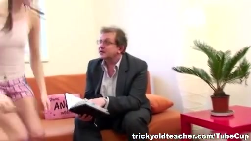 Old teacher fucks a bad student 18+ hard.