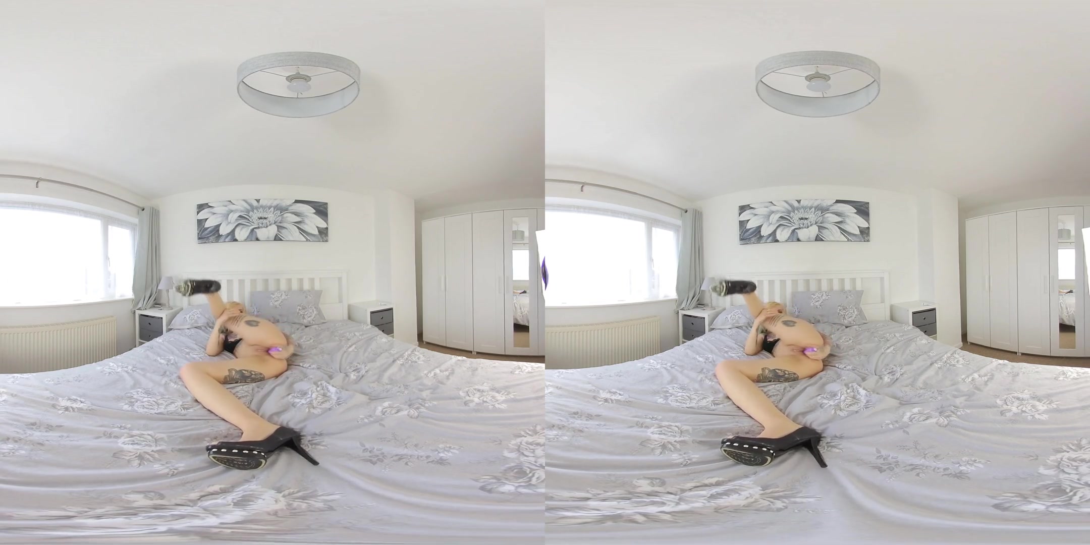 Tammy, Bedroom Antics - Tattoo Solo Model Toying