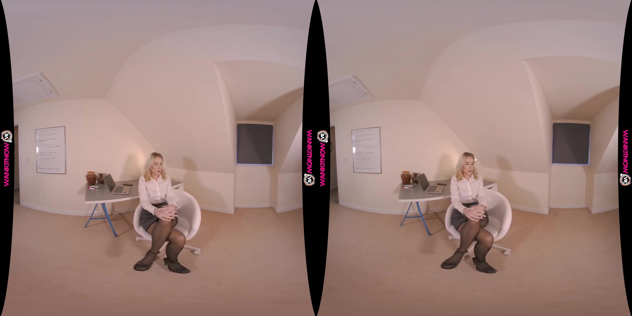 Payraise Persuasion - Sexy Blonde Amy W Solo - SexLikeReal