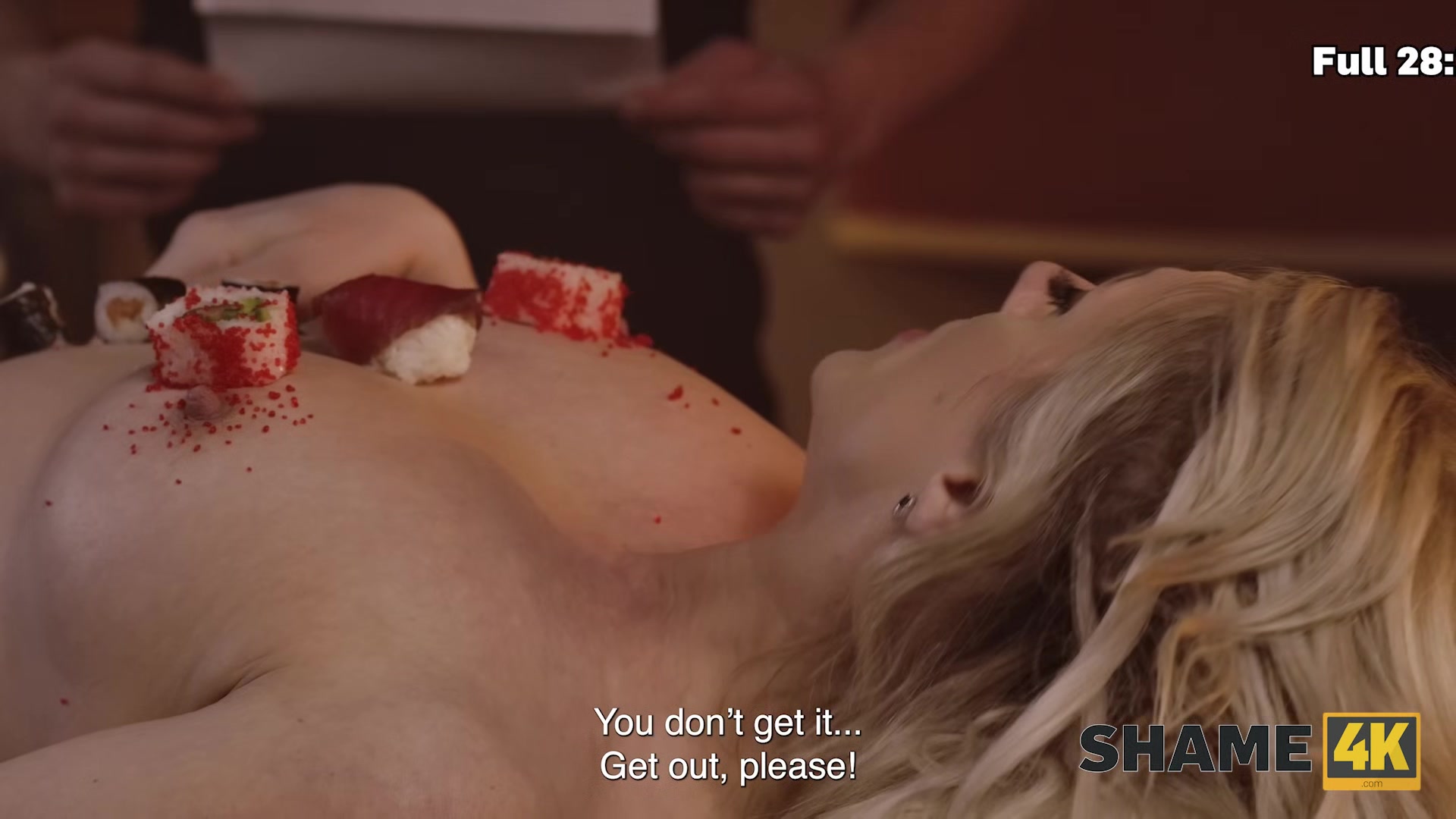 SHAME4K. Nyotaimori Naughty