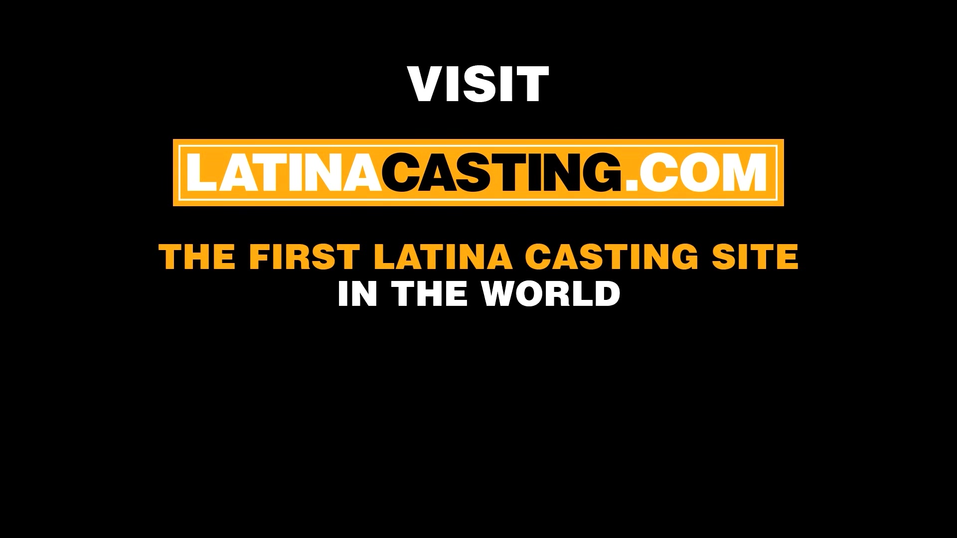 Latina model wild fuck for big cock during casting