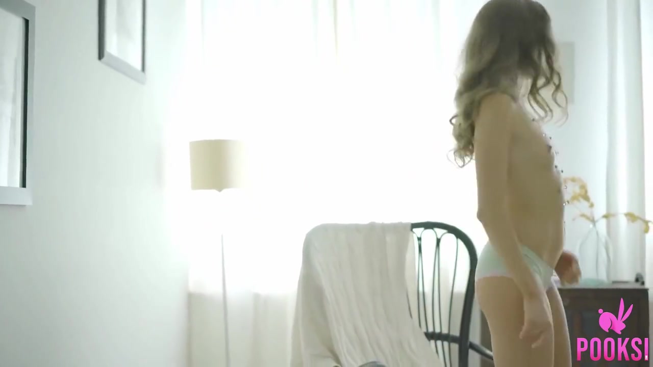 Toy Lover Mila Undressing And Rubbing Her Shaved Snatch With A Toy!