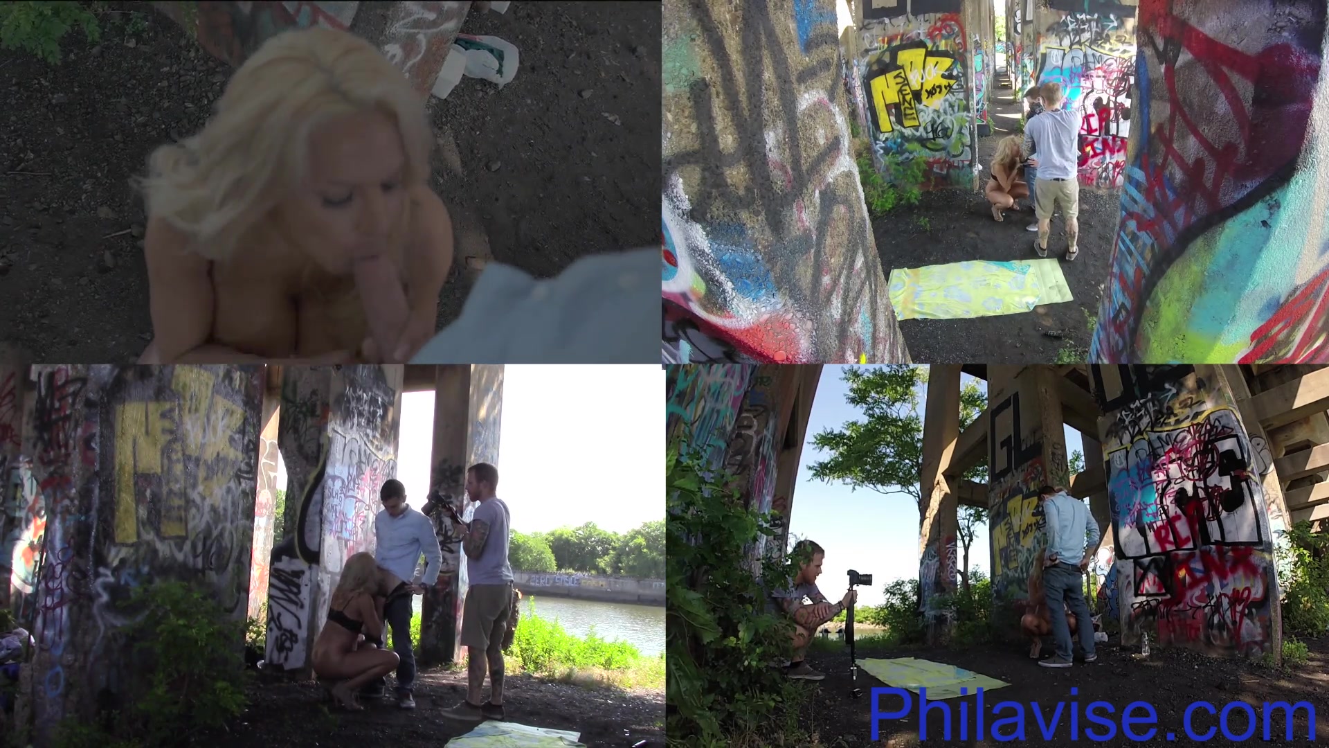 PHILAVISE- Banging milf Alyssa Lynn Outdoors