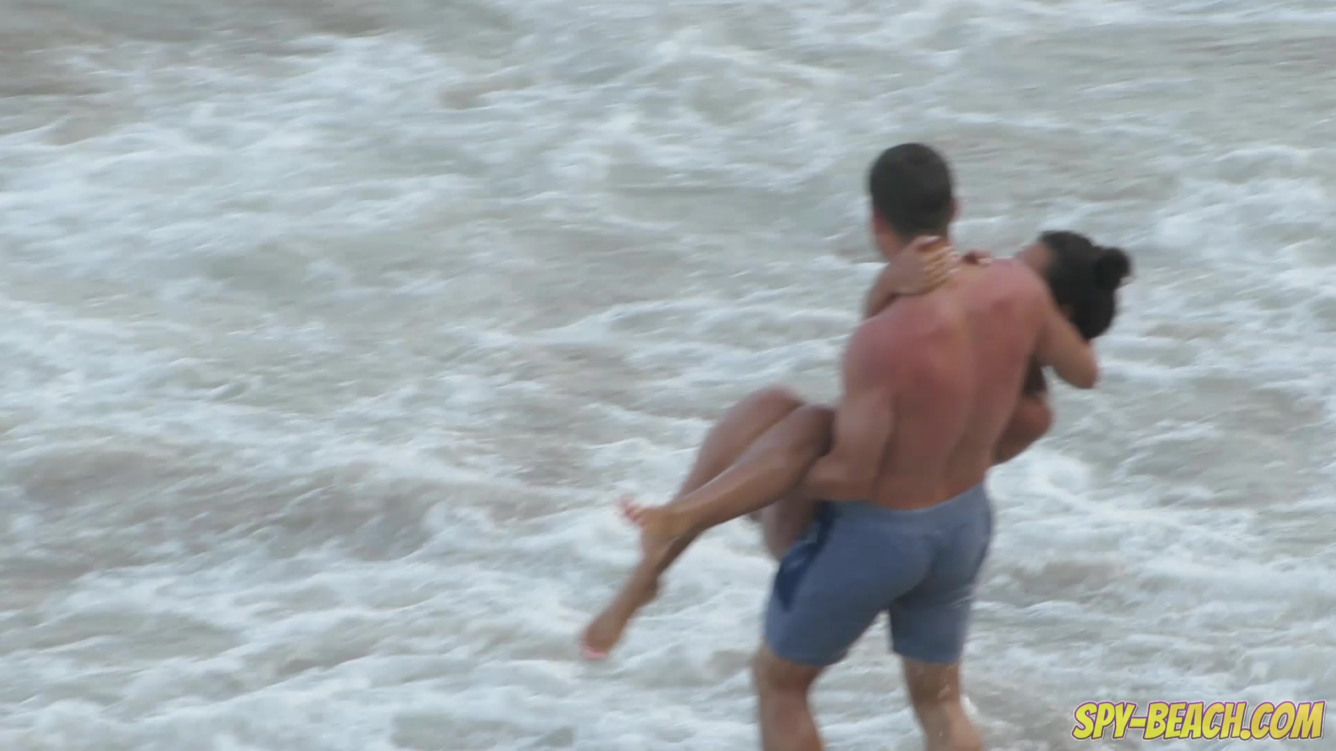 Pink Bikini Amateur Topless Beach Girls