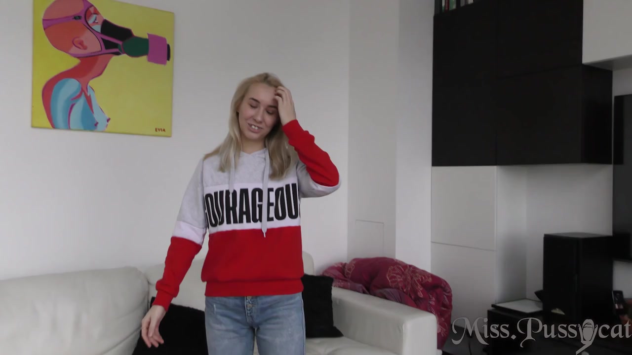 First Time Casting Video For Lil Karla With Miss Pussycat Camera Girl