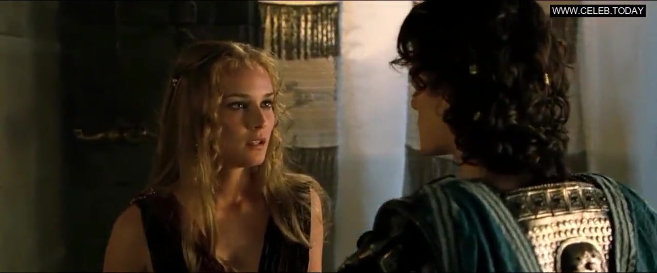 Diane Kruger In Naked, Topless Sex Scene - Troy 2004