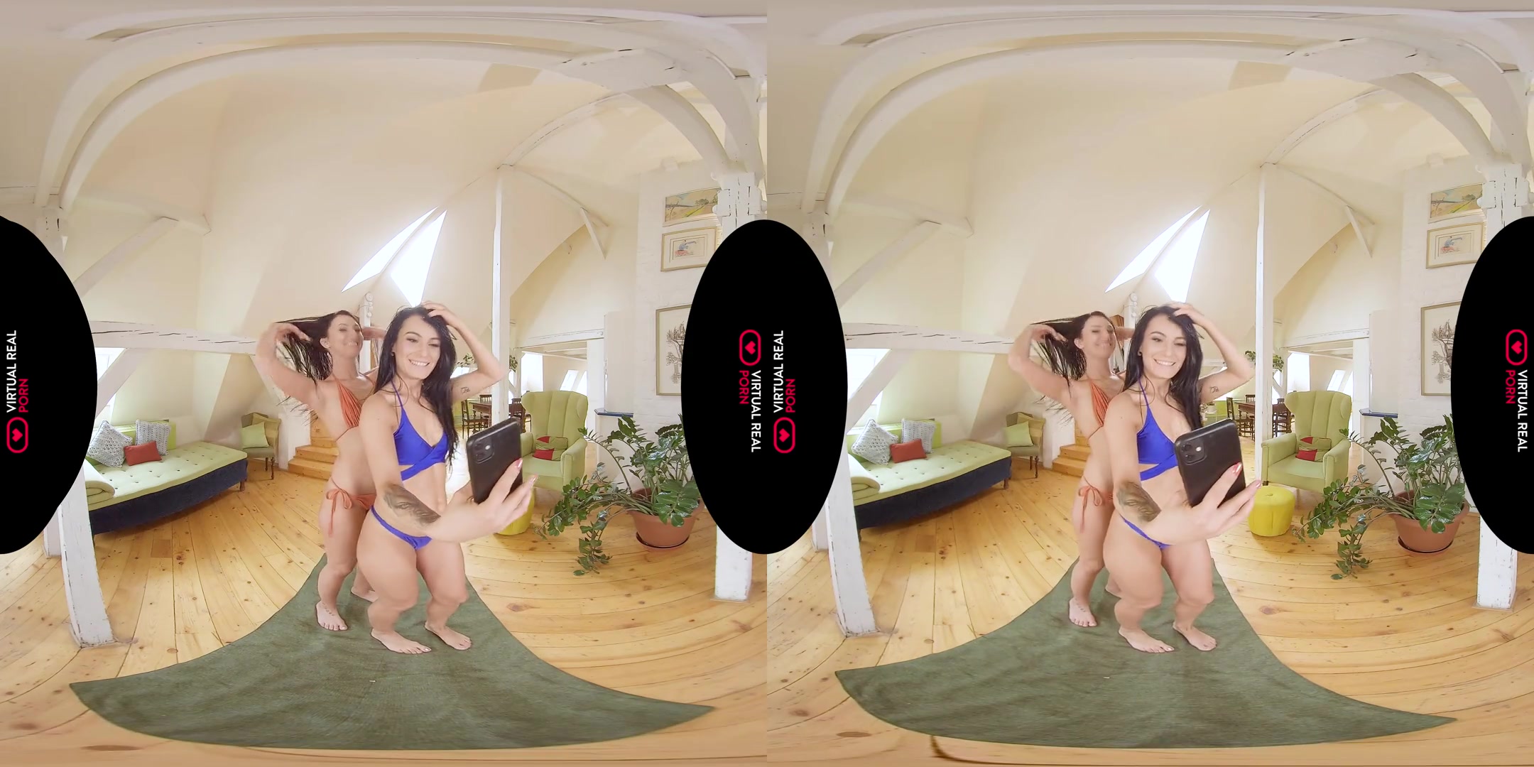 Bikini Time - Two teen 18+ Babes Fuck You in an MFF Threesome