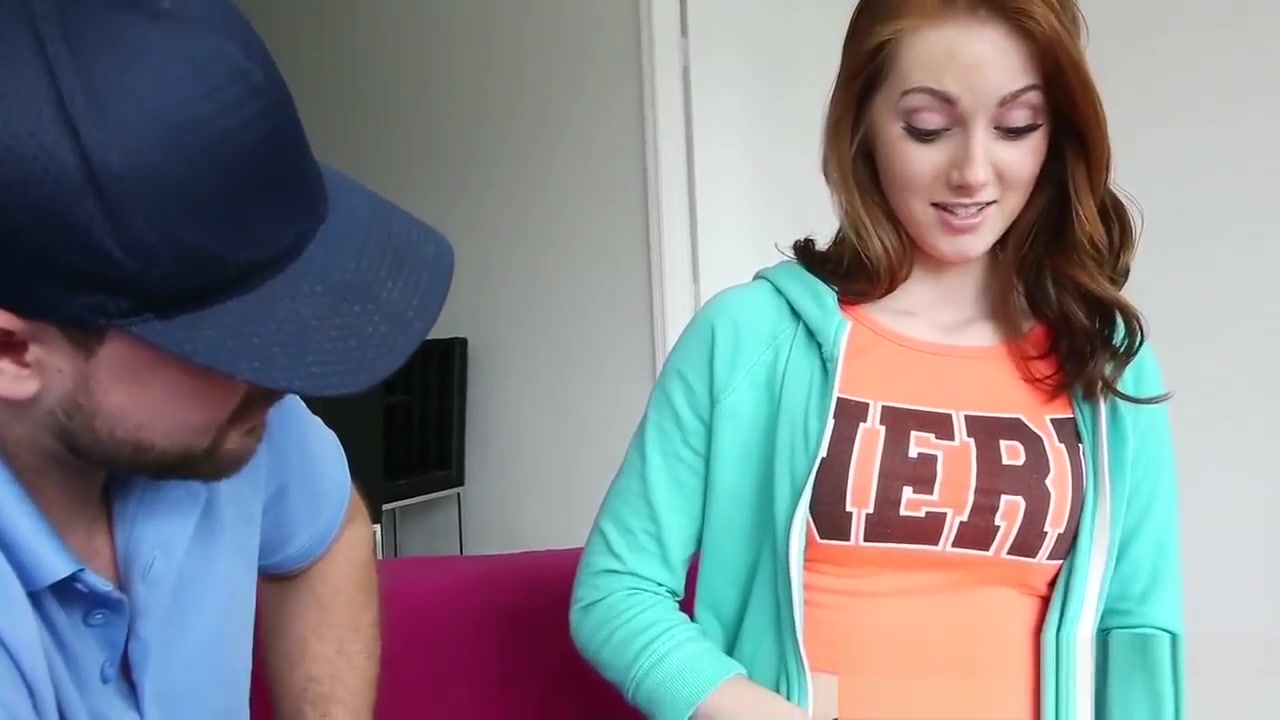 Redhead teen 18+ oozes cum